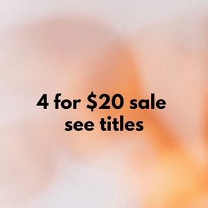 4 for‎ $20 Sale